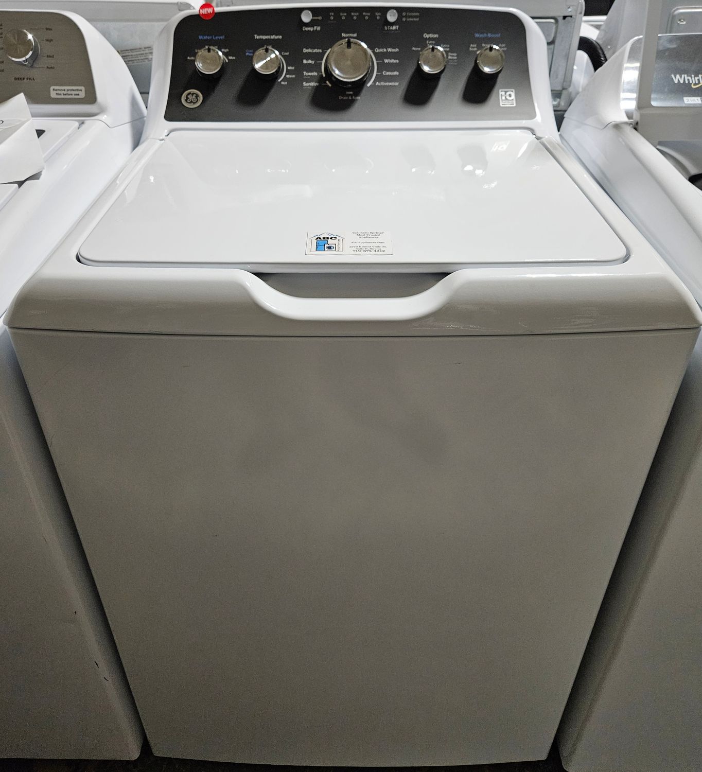 NEW! GE Top Load Washer (4.5cu.ft.)