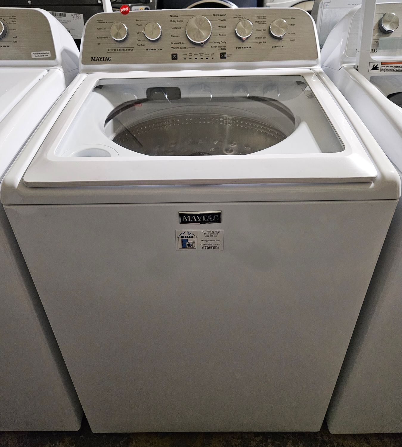 NEW! Maytag Top Load Washer (4.7cu.ft.)