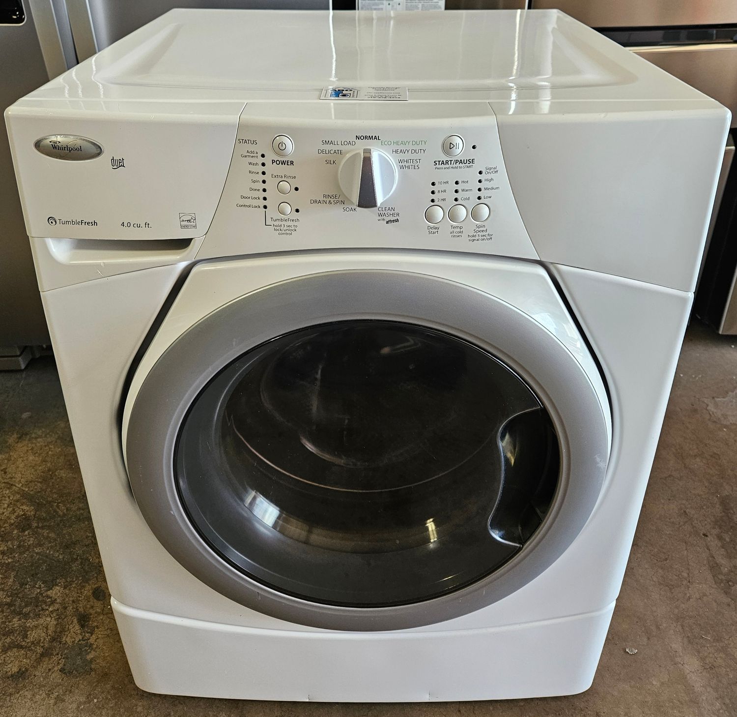USED Whirlpool Front Load Washer (4.0cu.ft.)