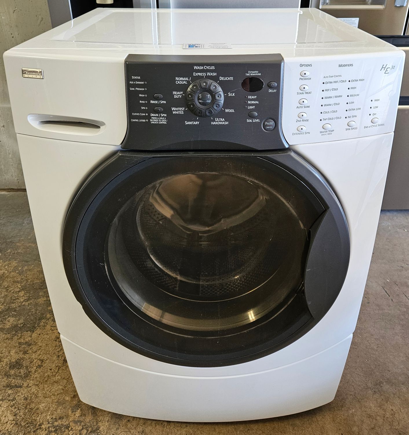 USED Kenmore Front Load Washer (4.0cu.ft.)