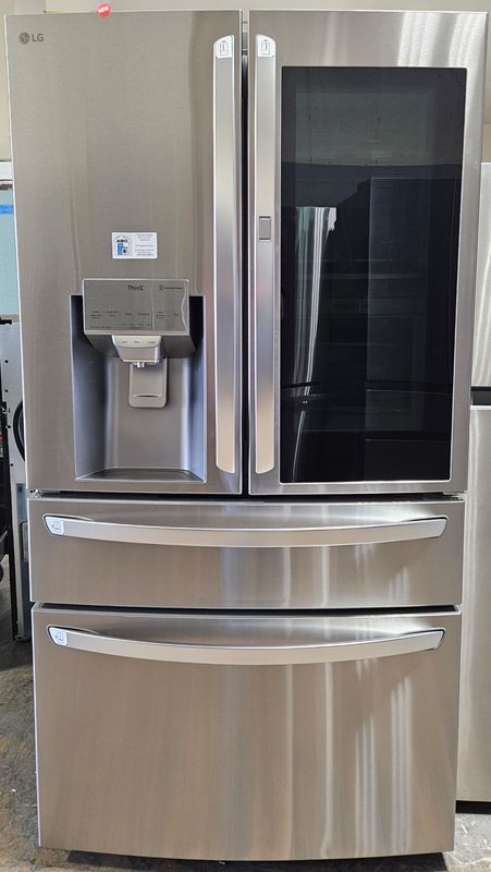 NEW! 30cu.ft. LG 4-Door French Door Refrigerator w/ InstaView &amp; Door-in-Door in Stainless Steel