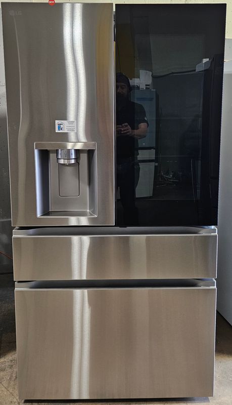 NEW! 29cu.ft. LG 4-Door French Door Refrigerator w/ InstaView &amp; Door-in-Door in Stainless Steel