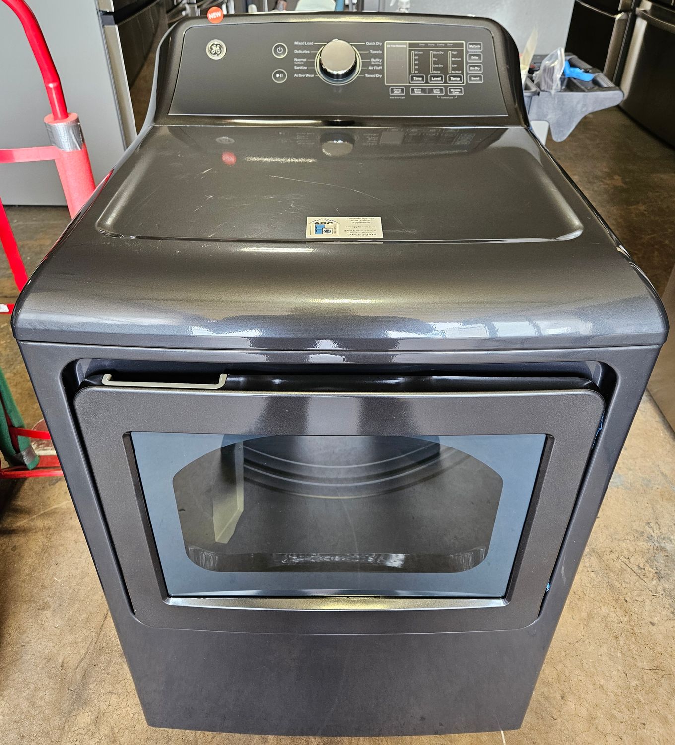 NEW! GE Heavy Duty Large Capacity Electric Dryer (7.4cu.ft.)