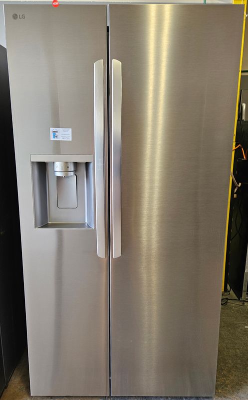 NEW! 27cu.ft. LG Side-by-Side Refrigerator in Stainless Steel