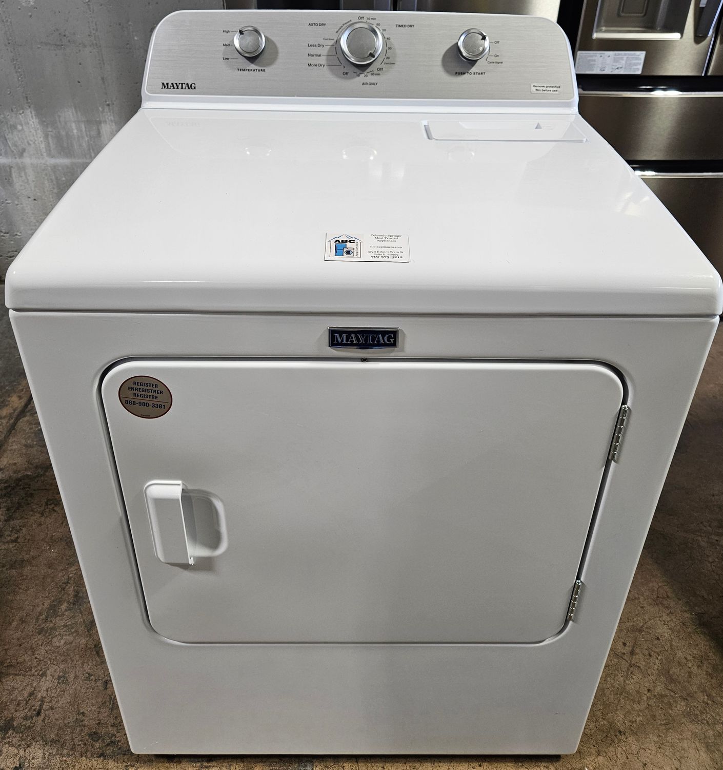 USED Maytag Heavy Duty Large Capacity Electric Dryer (7.4cu.ft.)