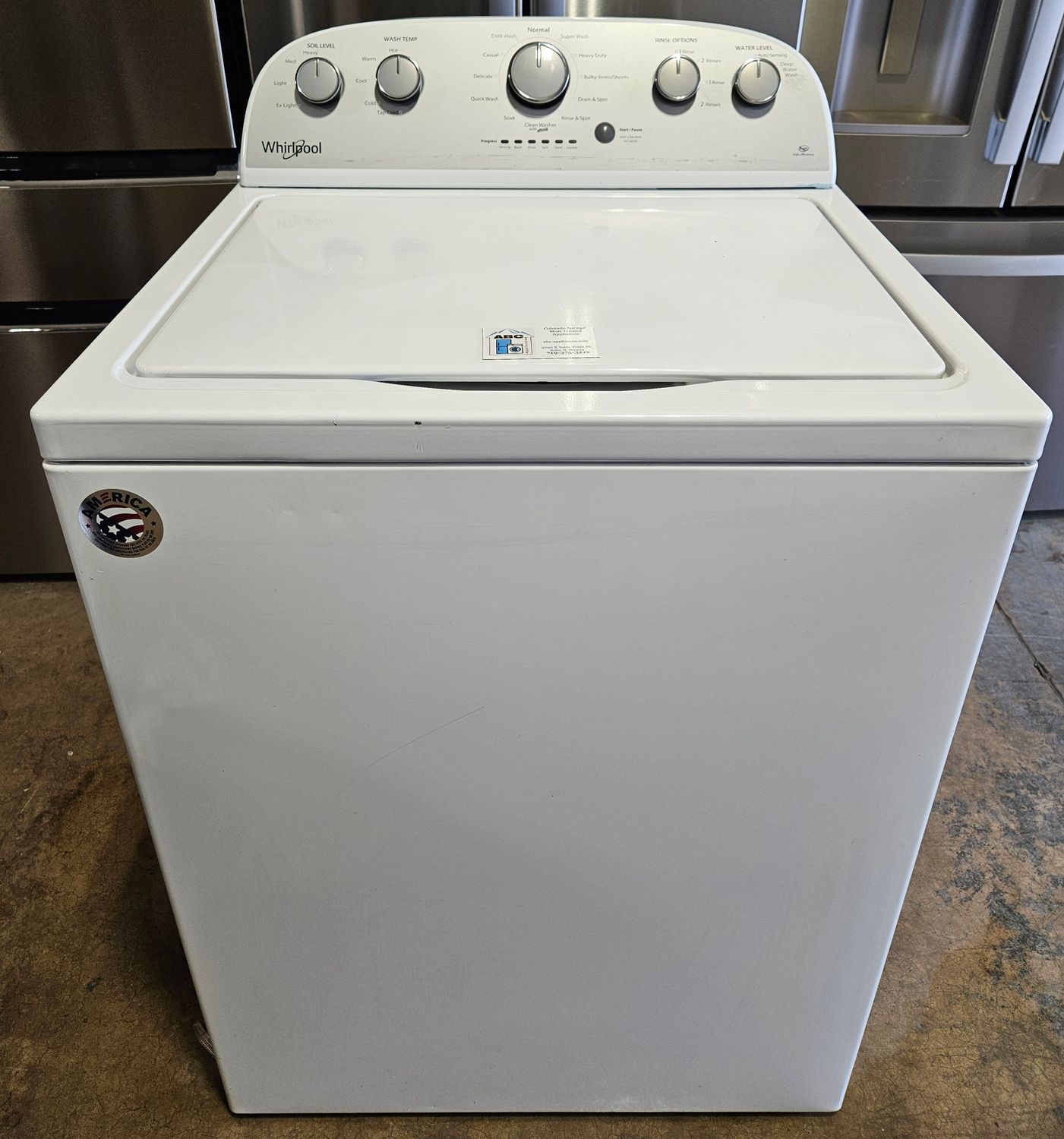USED Whirlpool Top Load Washer (3.5cu.ft.)