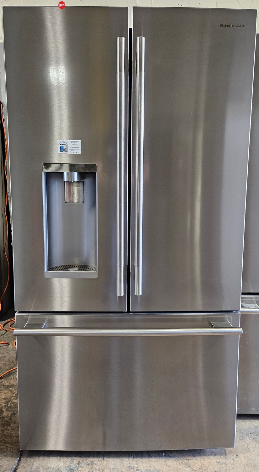 NEW! 21.3cu.ft. KitchenAid Counter-Depth French Door Refrigerator in Stainless Steel