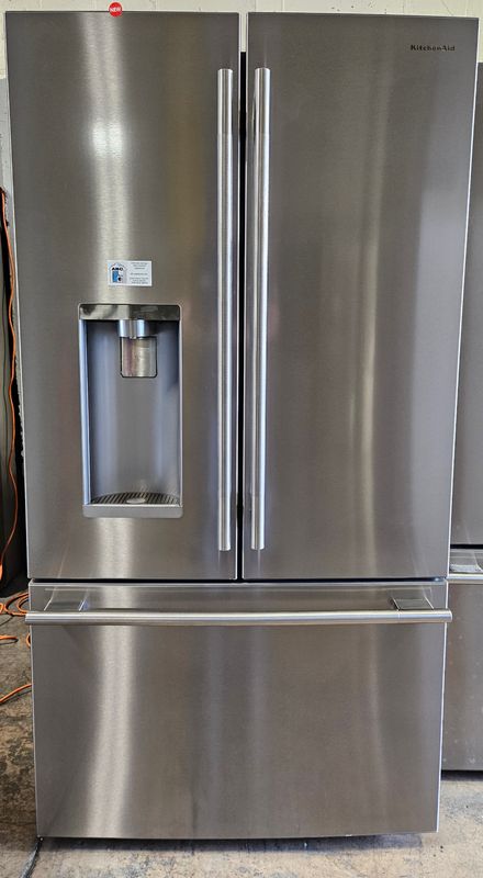 NEW! 21.3cu.ft. KitchenAid Counter-Depth French Door Refrigerator in Stainless Steel