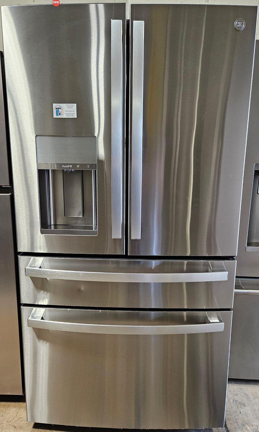 NEW! 27.9cu.ft. GE Profile 4-Door French-Door Refrigerator w/ Door in Door