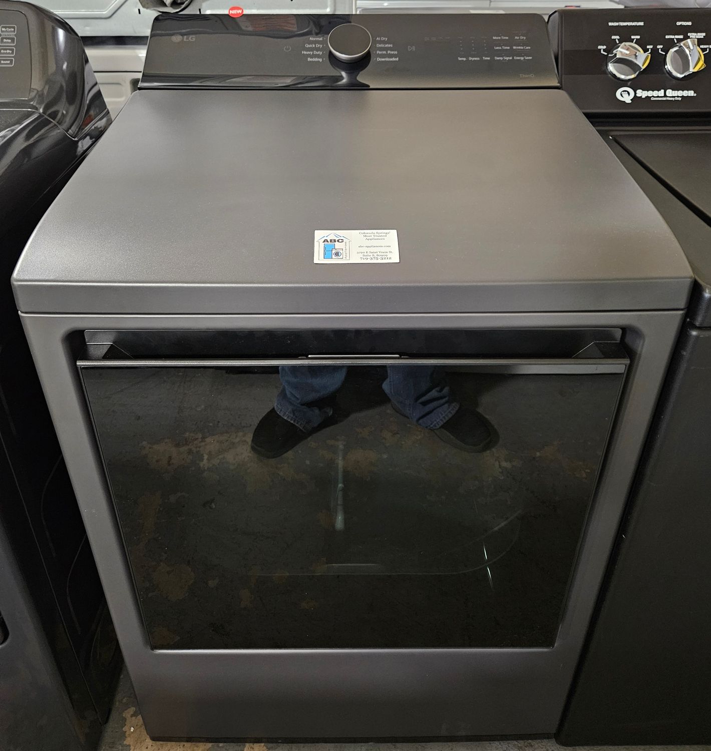 NEW! LG Heavy Duty Large Capacity Electric Dryer (7.3cu.ft.)