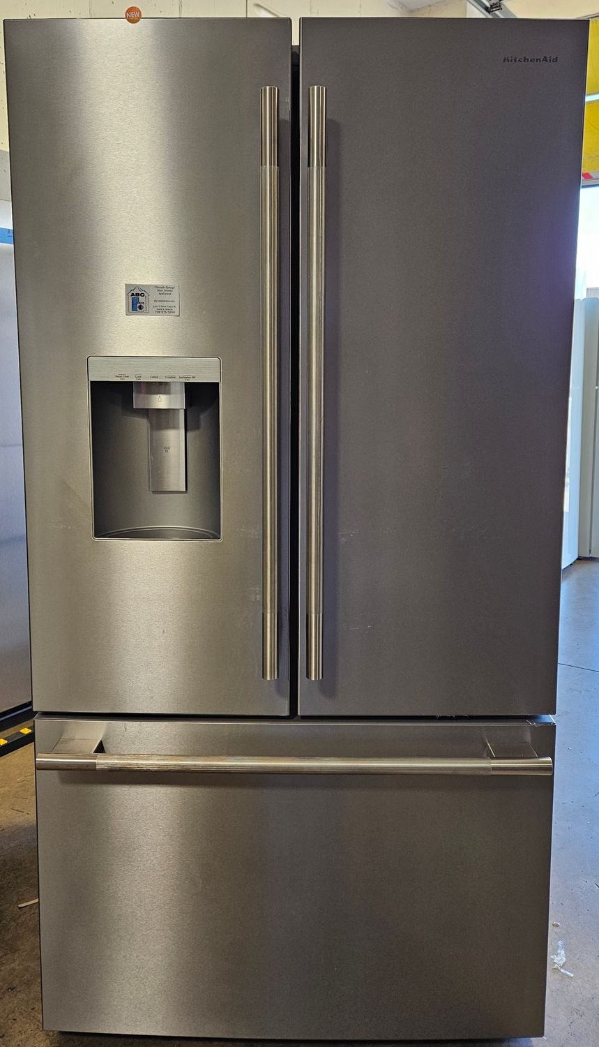 NEW! 30cu.ft. KitchenAid French Door Refrigerator in Stainless Steel