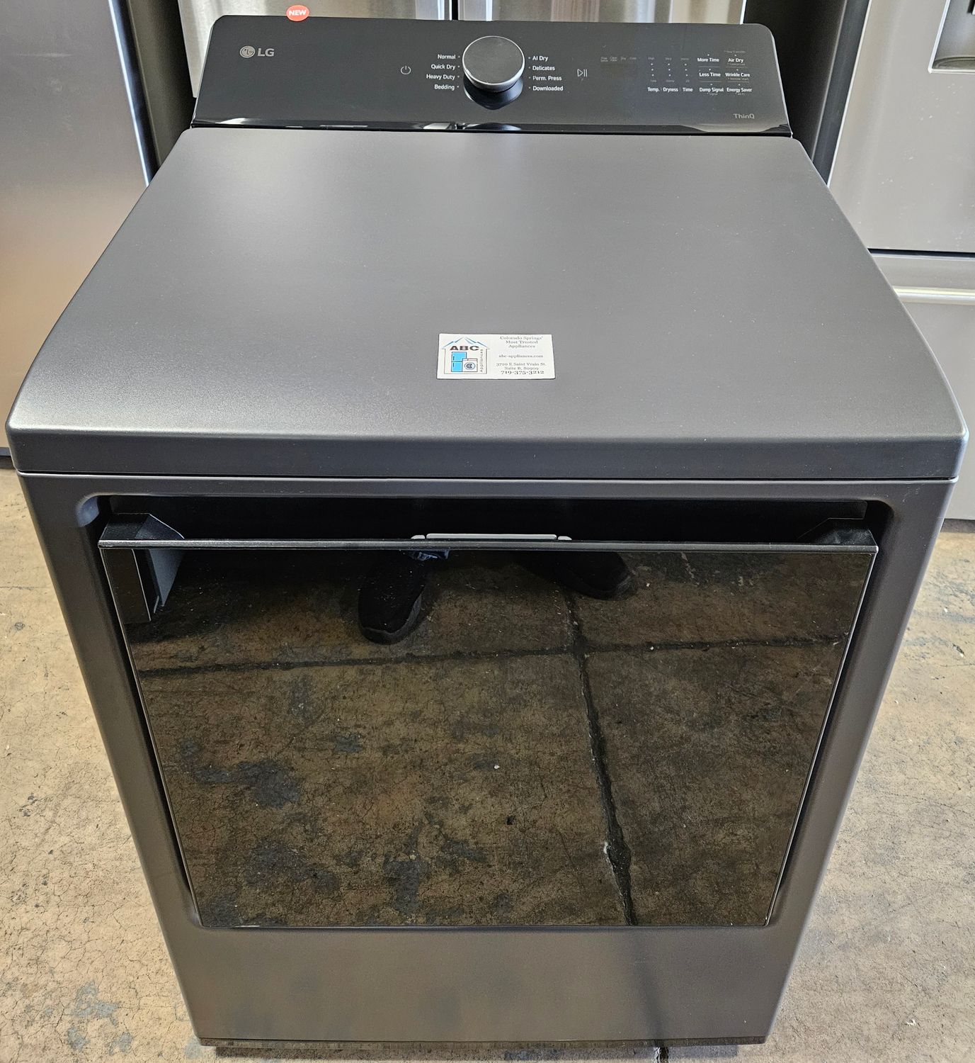 NEW! LG Heavy Duty Large Capacity Electric Dryer (7.3cu.ft.)