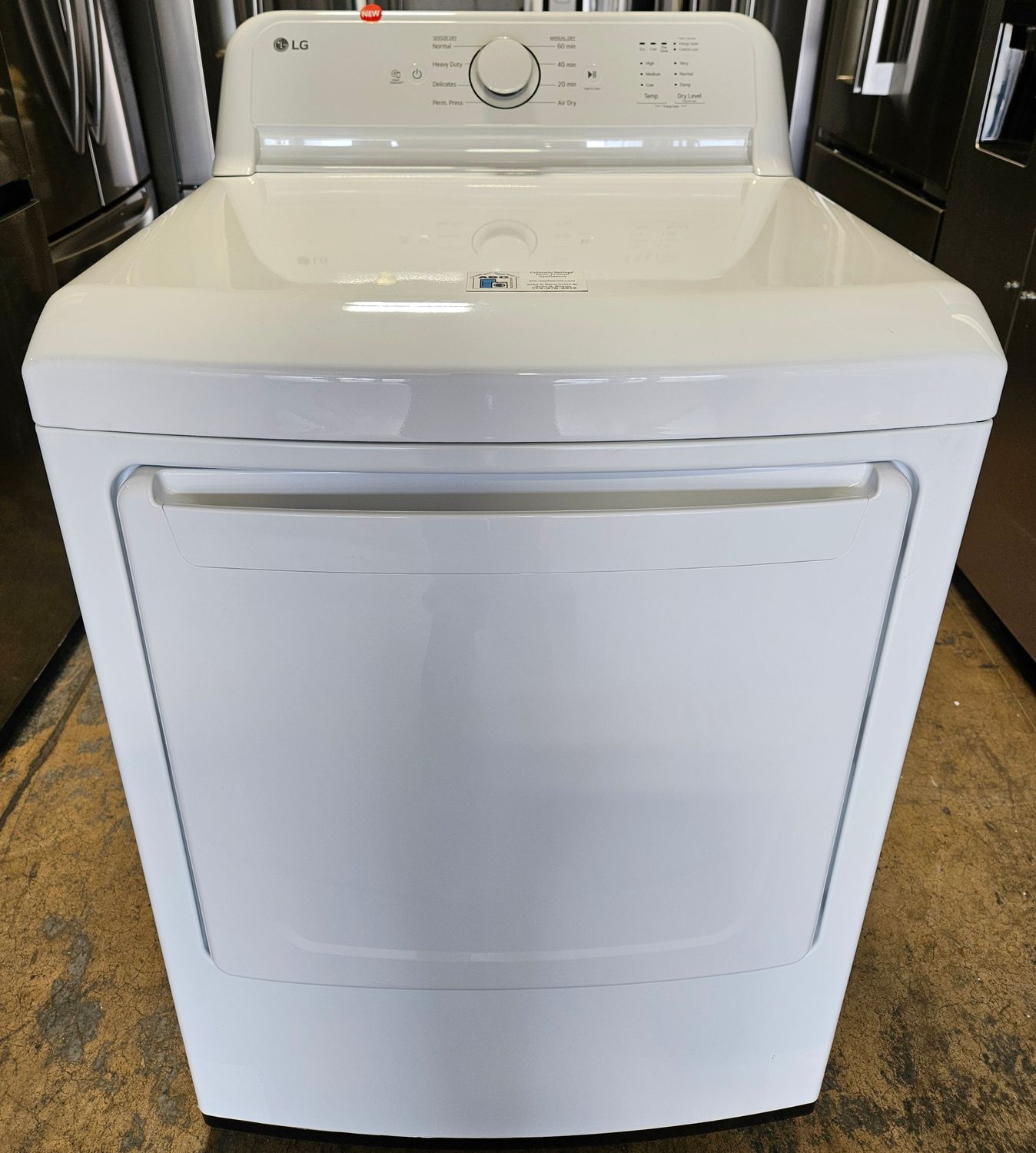 NEW! LG Heavy Duty Large Capacity Electric Dryer (7.3cu.ft.)