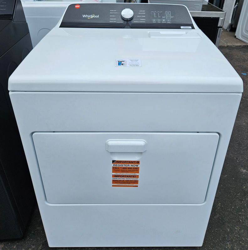 NEW! Whirlpool Heavy Duty Large Capacity Electric Dryer (7.0cu.ft.)