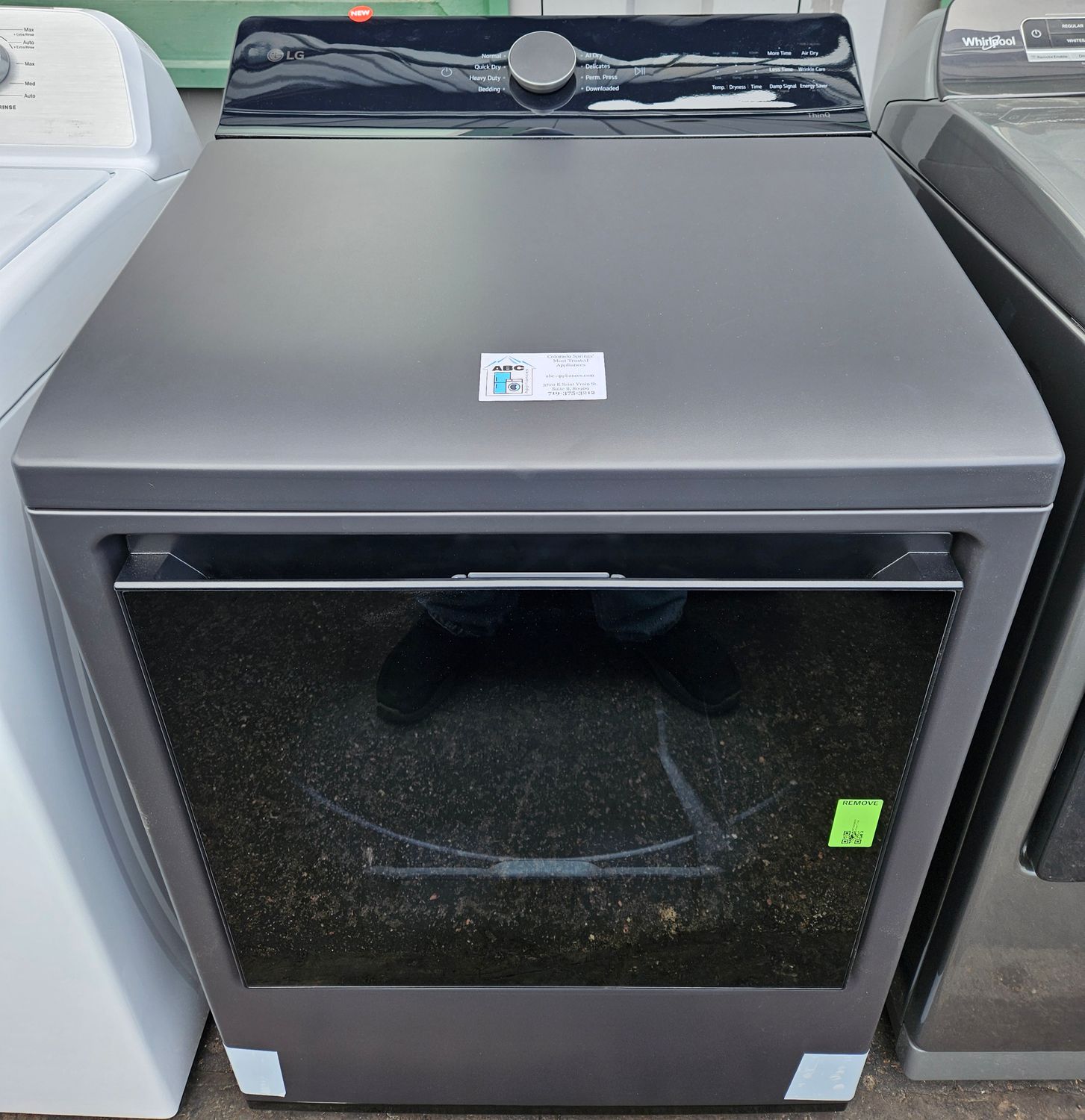 NEW! LG Heavy Duty Large Capacity Electric Dryer (7.3cu.ft.)