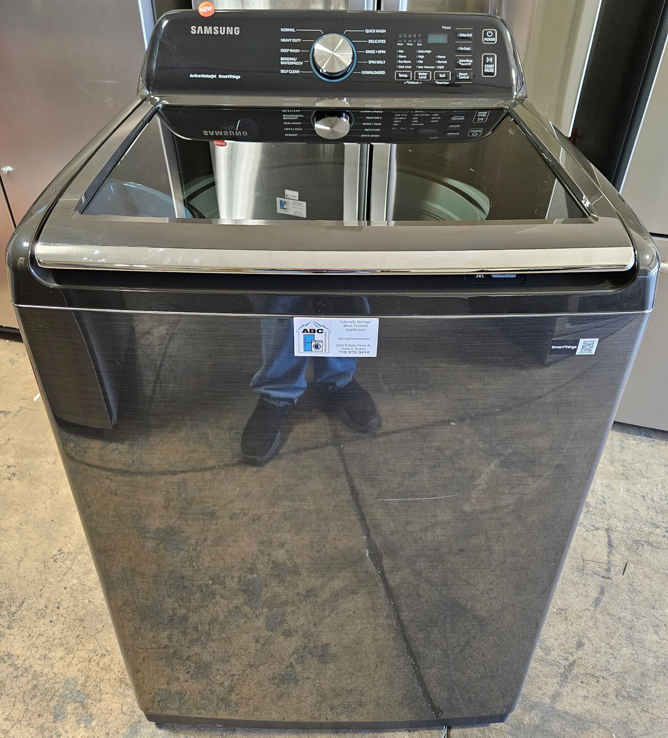 NEW! Samsung Top Load Washer (4.7cu.ft.)
