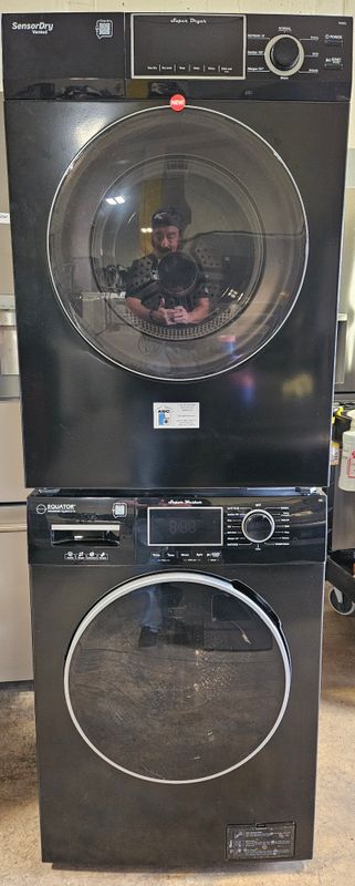 NEW! 24" Equator Compact Front Load Washer (1.6cu.ft.) &amp; Electric Dryer (3.1cu.ft.)