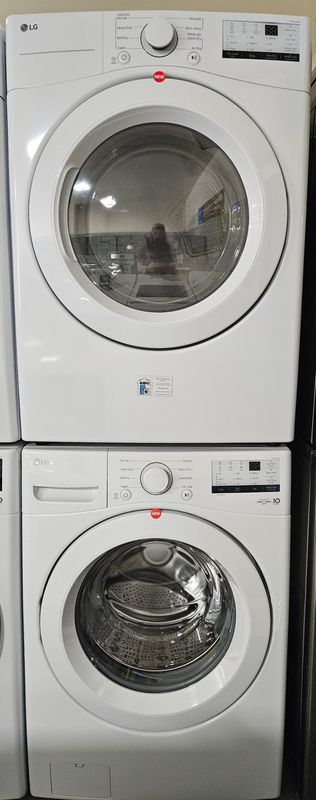 NEW! LG Front Load Washer (4.5cu.ft.) &amp; Large Capacity Electric Dryer (7.4cu.ft.)