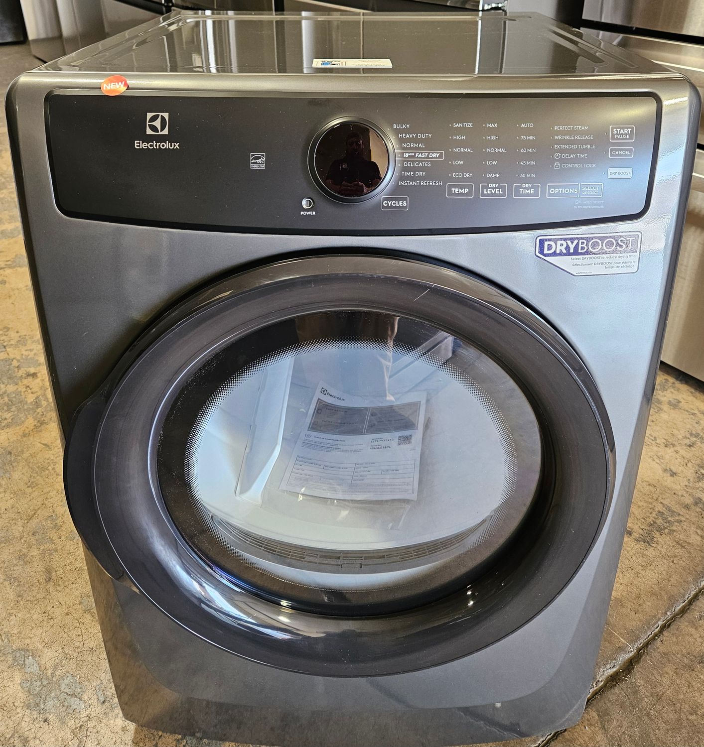 NEW! Electrolux 400 Series Electric Dryer (8.0cu.ft.)