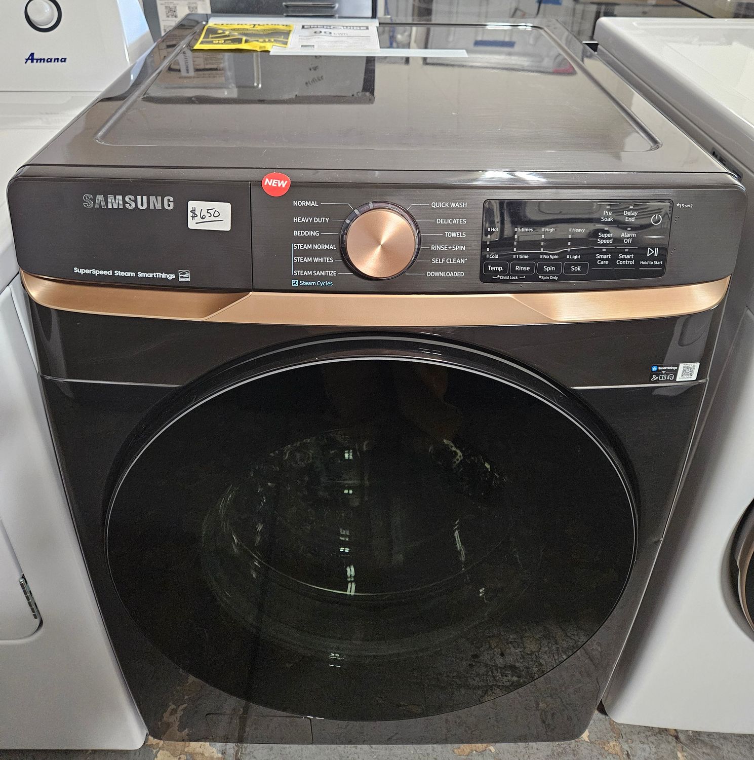 NEW! Samsung Front Load Washer (5.0cu.ft.)