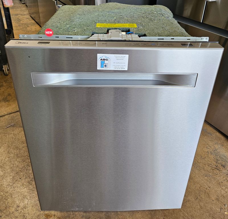 NEW! 24" Midea Stainless Steel Built-In Electric Dishwasher