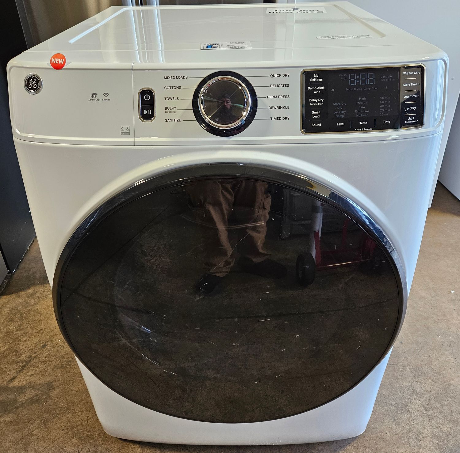 NEW! GE Heavy Duty Large Capacity Electric Dryer (7.8cu.ft.)