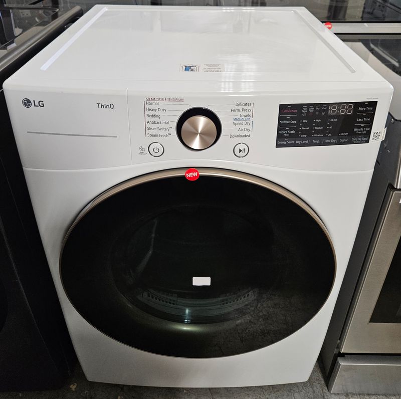NEW! LG Heavy Duty Large Capacity Electric Dryer (7.4cu.ft.)