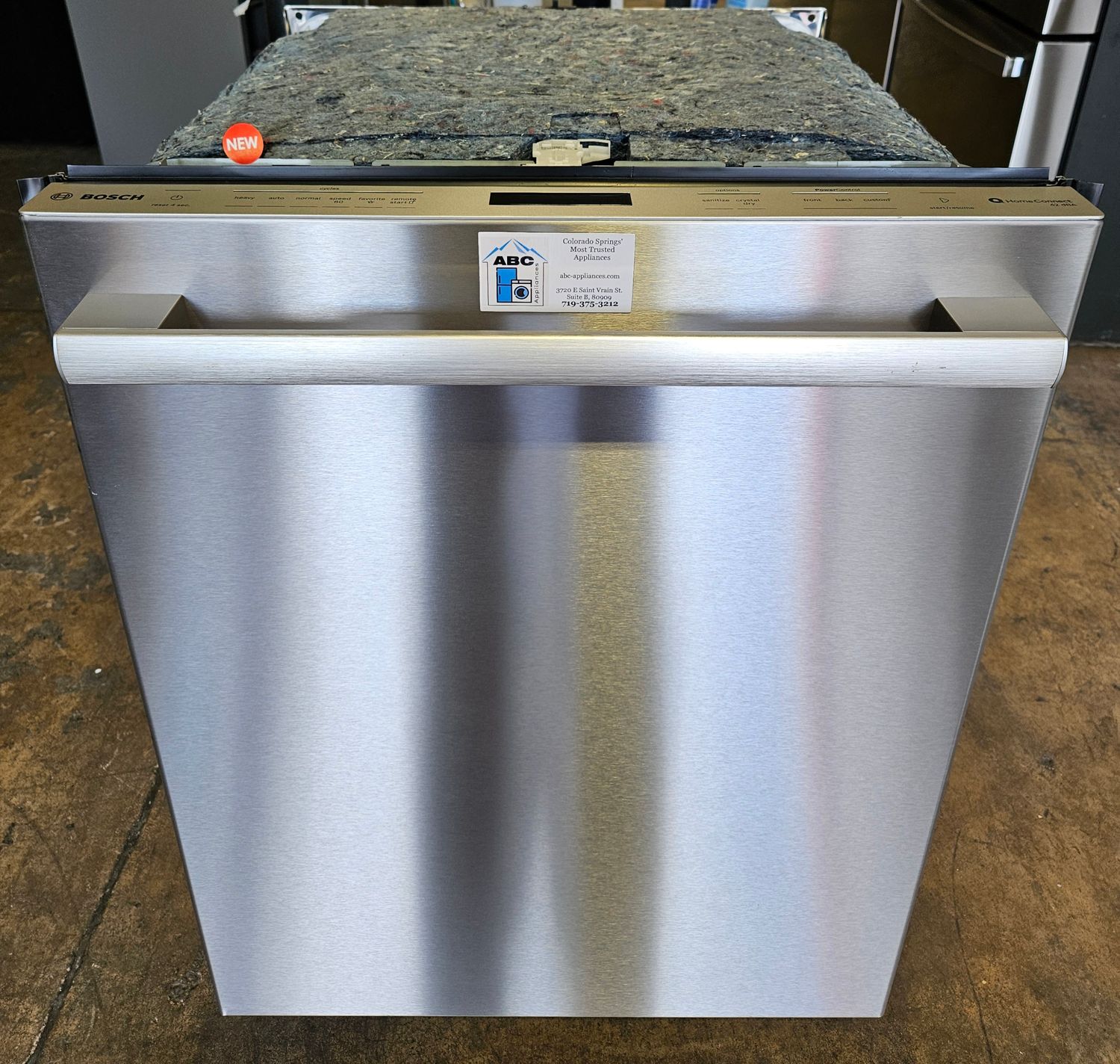 NEW! 24" Bosch 800 Series Stainless Steel Built-In Electric Dishwasher