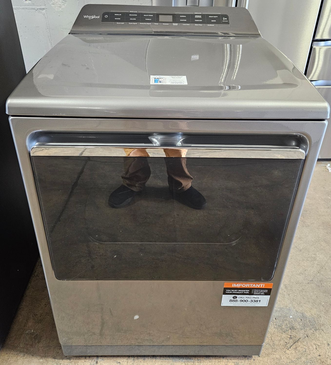 USED Whirlpool Heavy Duty Large Capacity Electric Dryer (7.4cu.ft.)