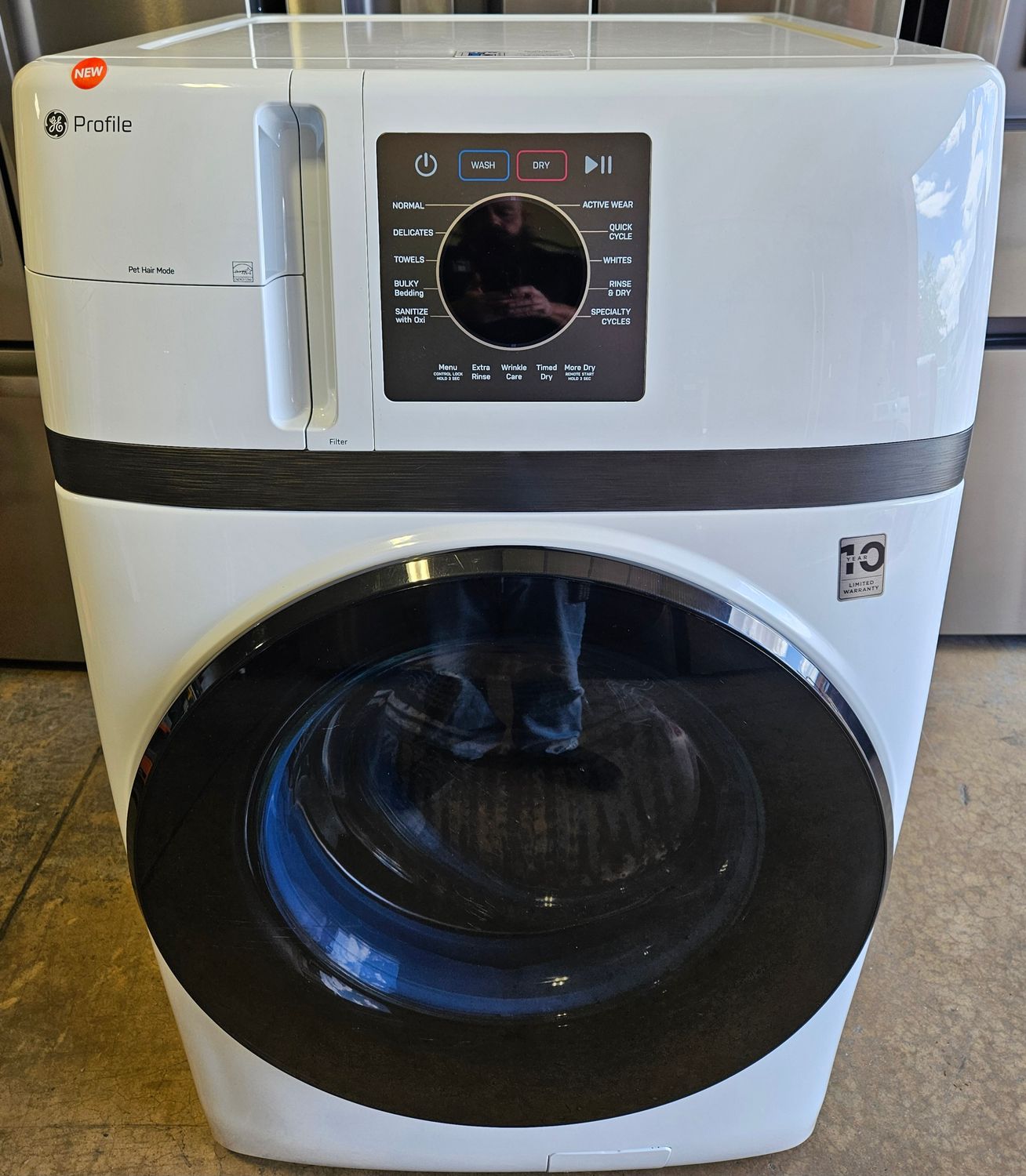 NEW! GE Profile Ventless All-in-One Washer/Dryer Combo (4.6cu.ft)