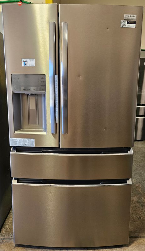 NEW! 26cu.ft. Frigidaire Gallery Standard-Depth 4-door French Door Refrigerator in Stainless Steel