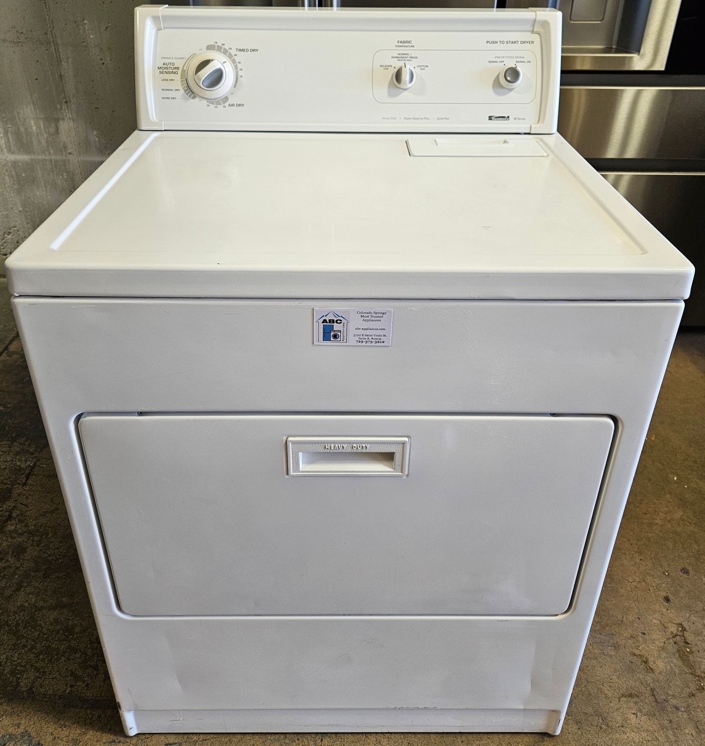 USED Kenmore Heavy Duty Large Capacity Electric Dryer