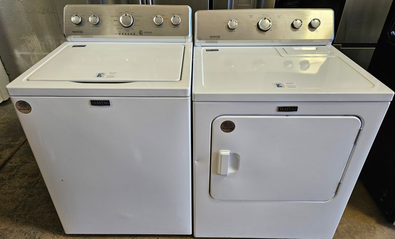 USED Maytag Top Load Washer (3.8cu.ft.) &amp; Large Capacity Electric Dryer (7.0cu.ft.)