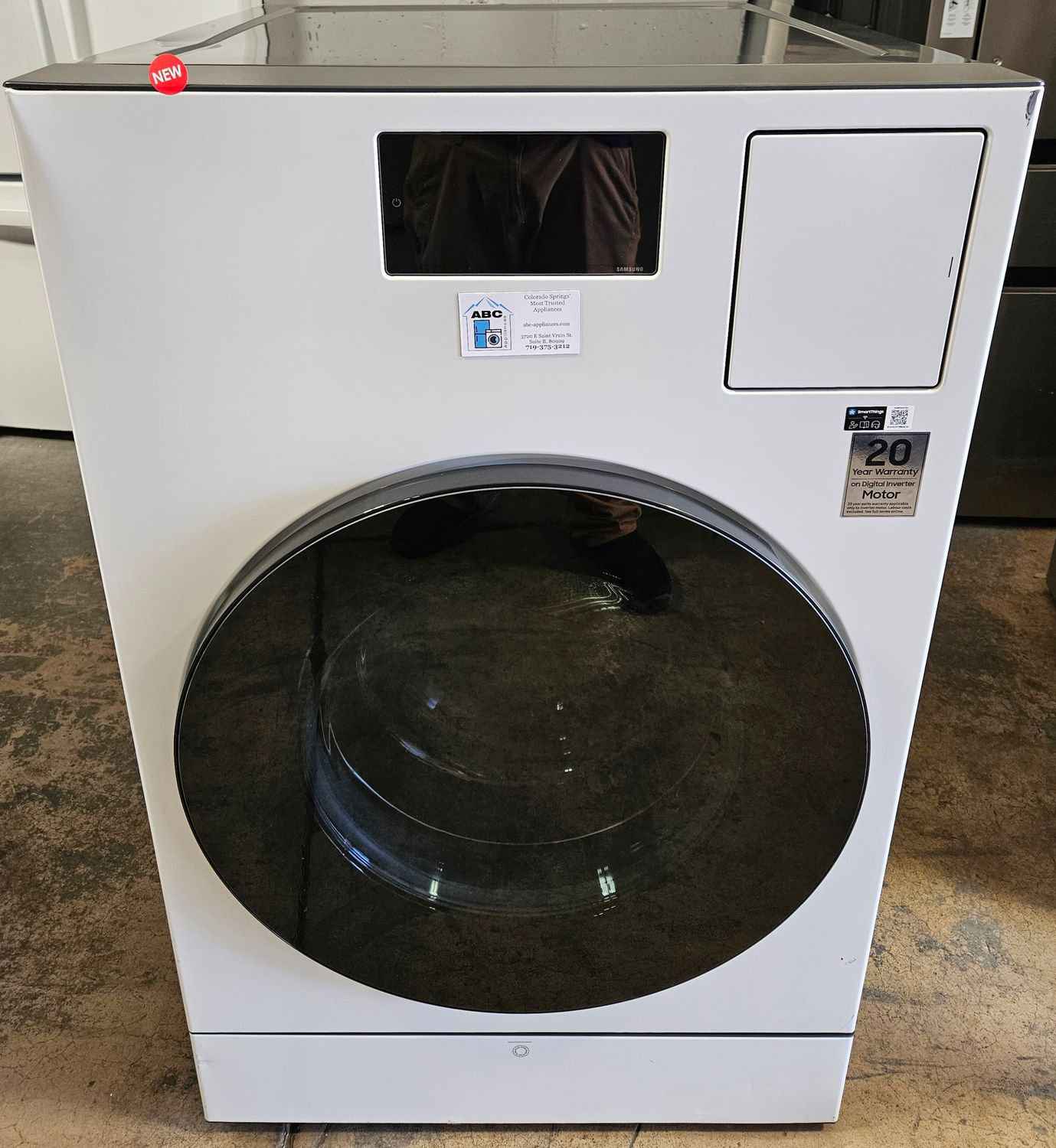 NEW! Samsung Bespoke AI All-in-One Vented Washer/Dryer Combo (5.3cu.ft.)