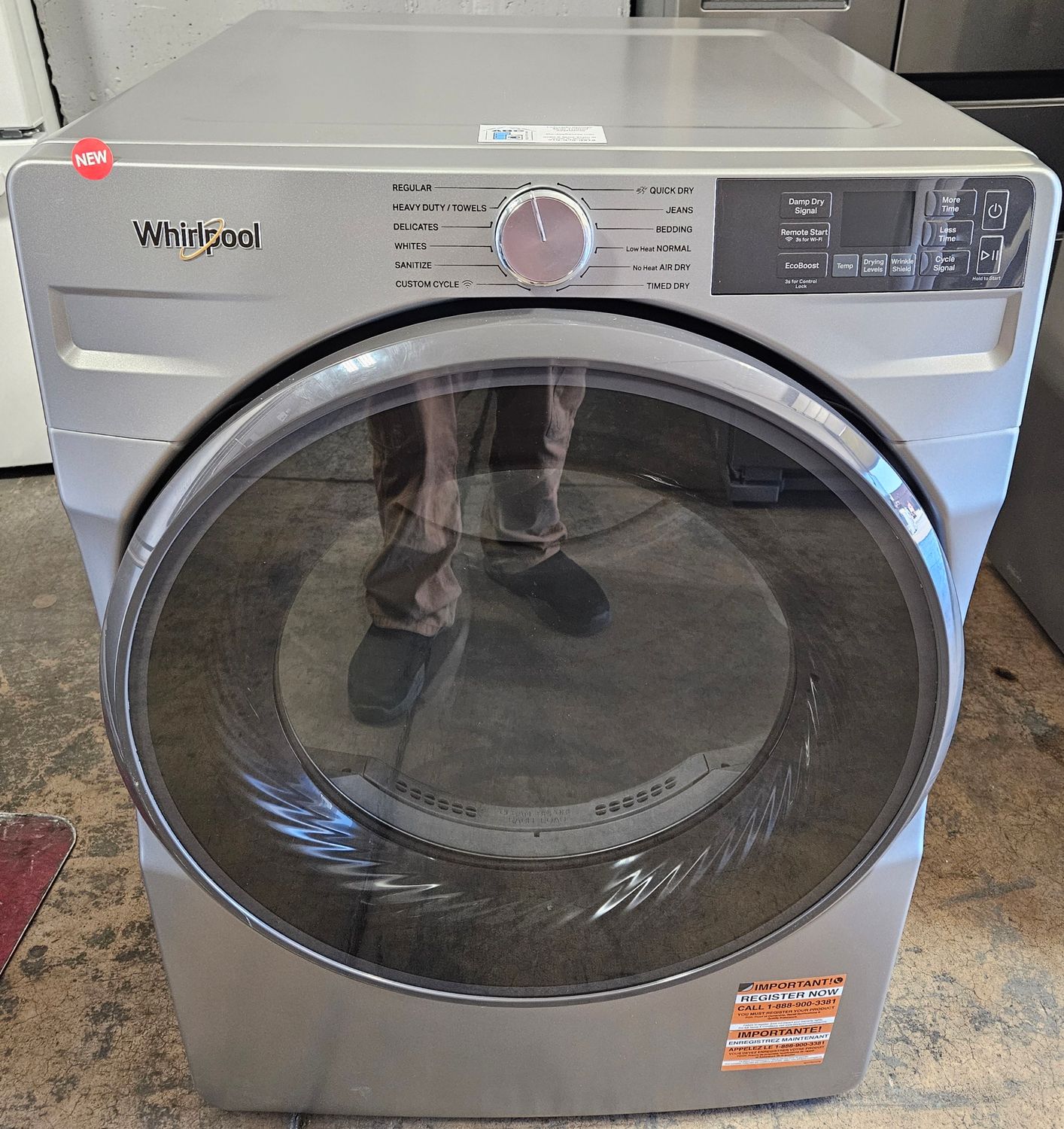 NEW! Whirlpool Heavy Duty Large Capacity Electric Dryer (7.4cu.ft.)