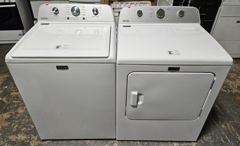 NEW! Maytag Top Load Washer (4.2cu.ft.) &amp; Large Capacity Electric Dryer (7.0cu.ft.)