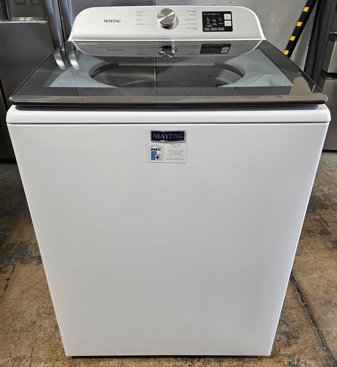 USED Maytag Top Load Washer (4.8cu.ft.)