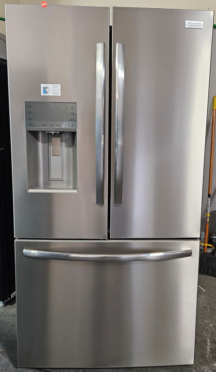 NEW! 28cu.ft. Frigidaire Gallery French Door Refrigerator in Stainless Steel