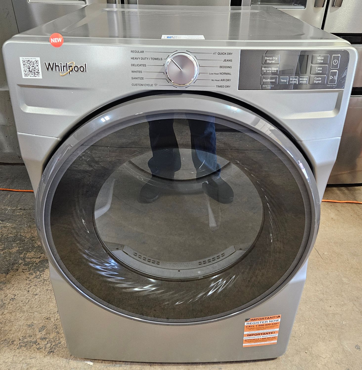 NEW! Whirlpool Heavy Duty Large Capacity Electric Dryer (7.4cu.ft.)