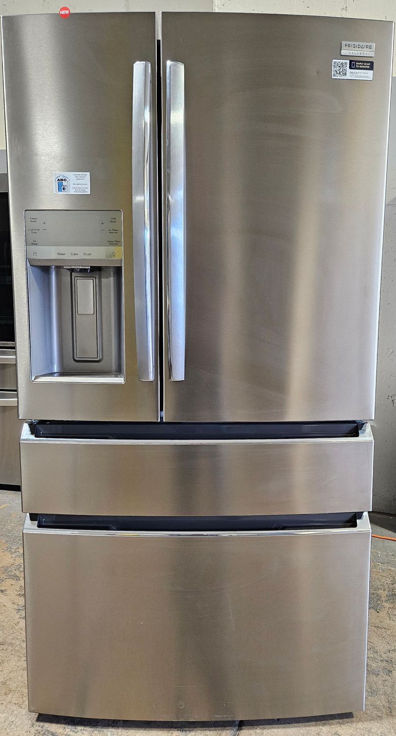 NEW! 22cu.ft. Frigidaire Gallery Counter-Depth 4-Door French Door Refrigerator