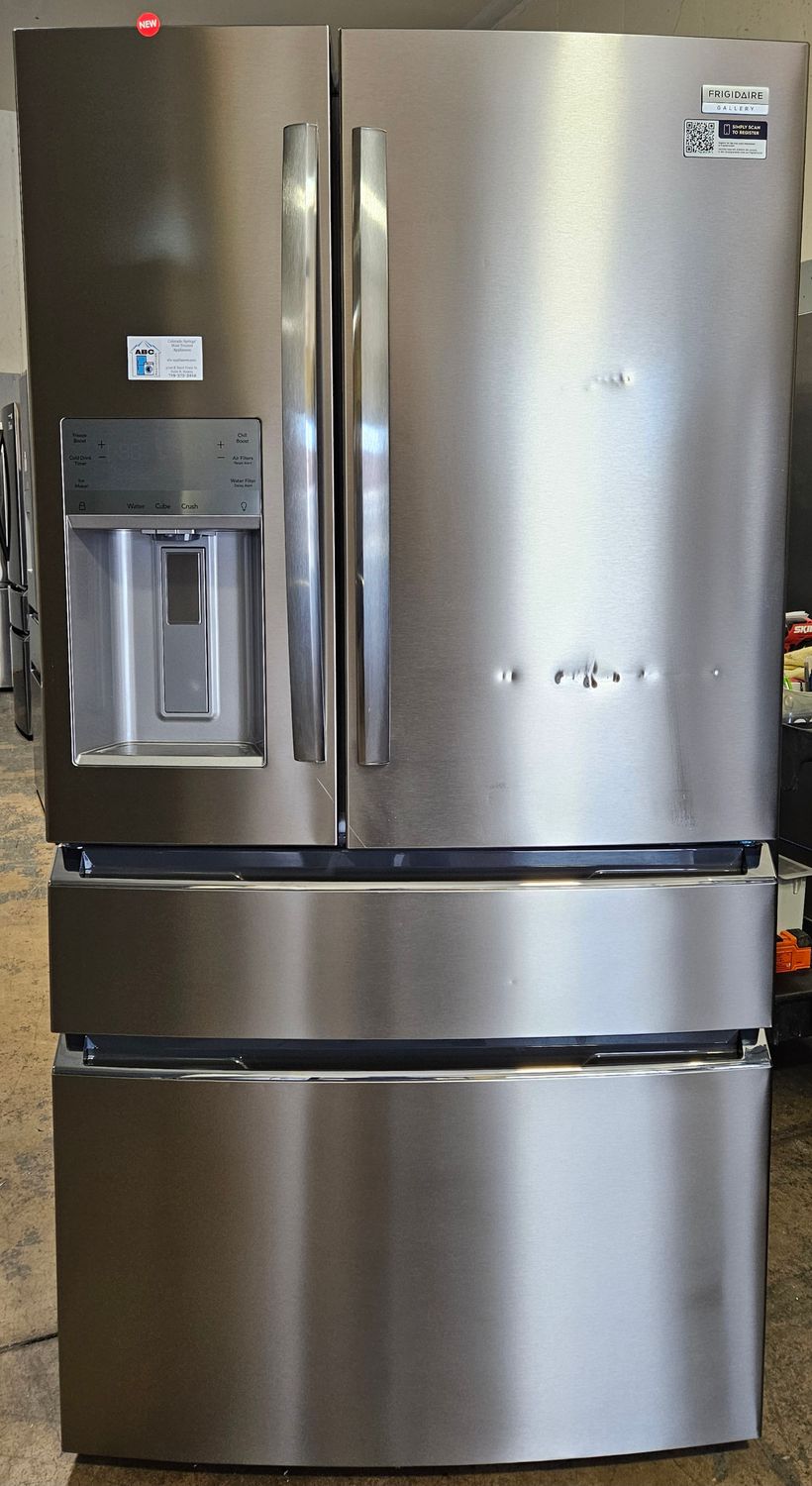 NEW! 22cu.ft. Frigidaire Gallery Counter-Depth 4-Door French Door Refrigerator