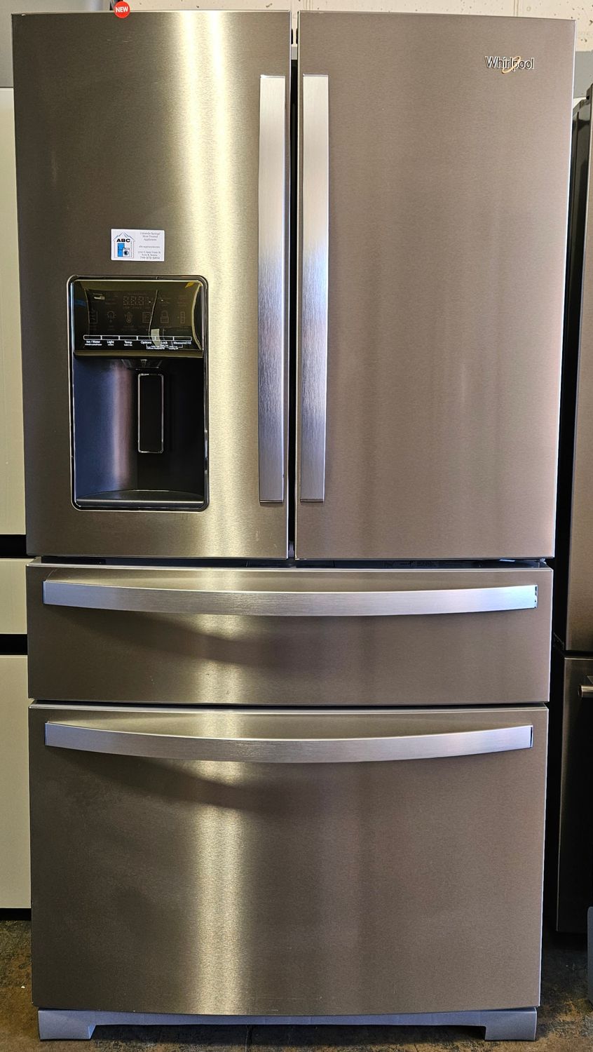 NEW! (READ AD) 26cu.ft. Whirlpool 4-Door French Door Refrigerator in Stainless Steel