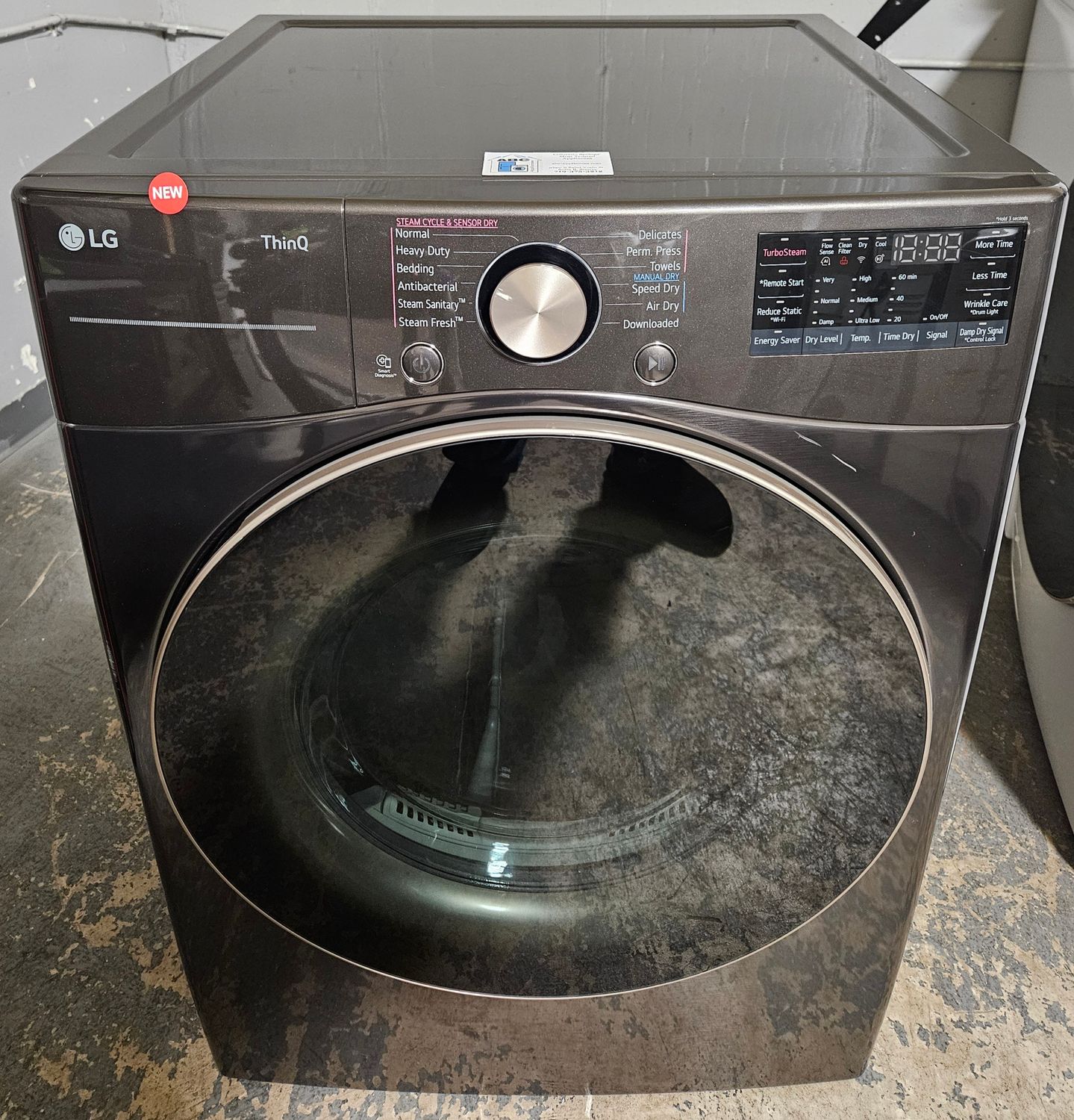 NEW! LG Heavy Duty Large Capacity Electric Dryer (7.4cu.ft.)