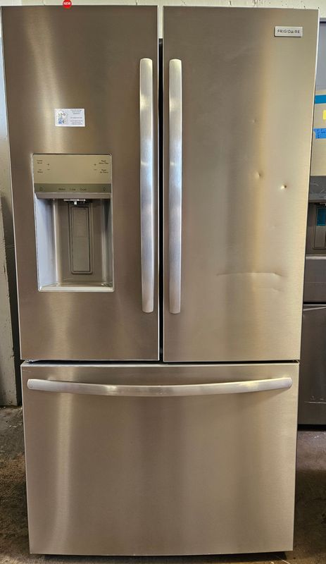 NEW! 28cu.ft. Frigidaire Standard-Depth French Door Refrigerator in Stainless Steel