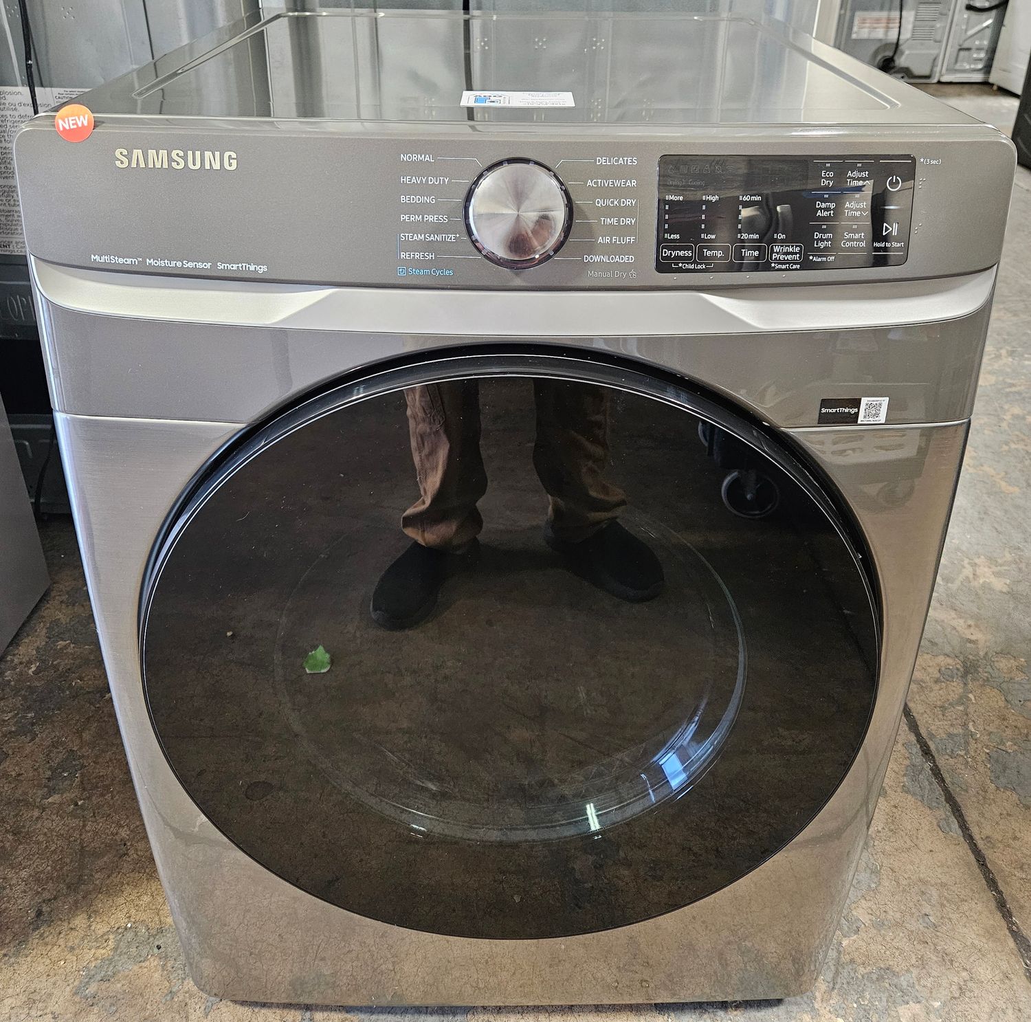 NEW! Samsung Heavy Duty Large Capacity Electric Dryer (7.5cu.ft.)