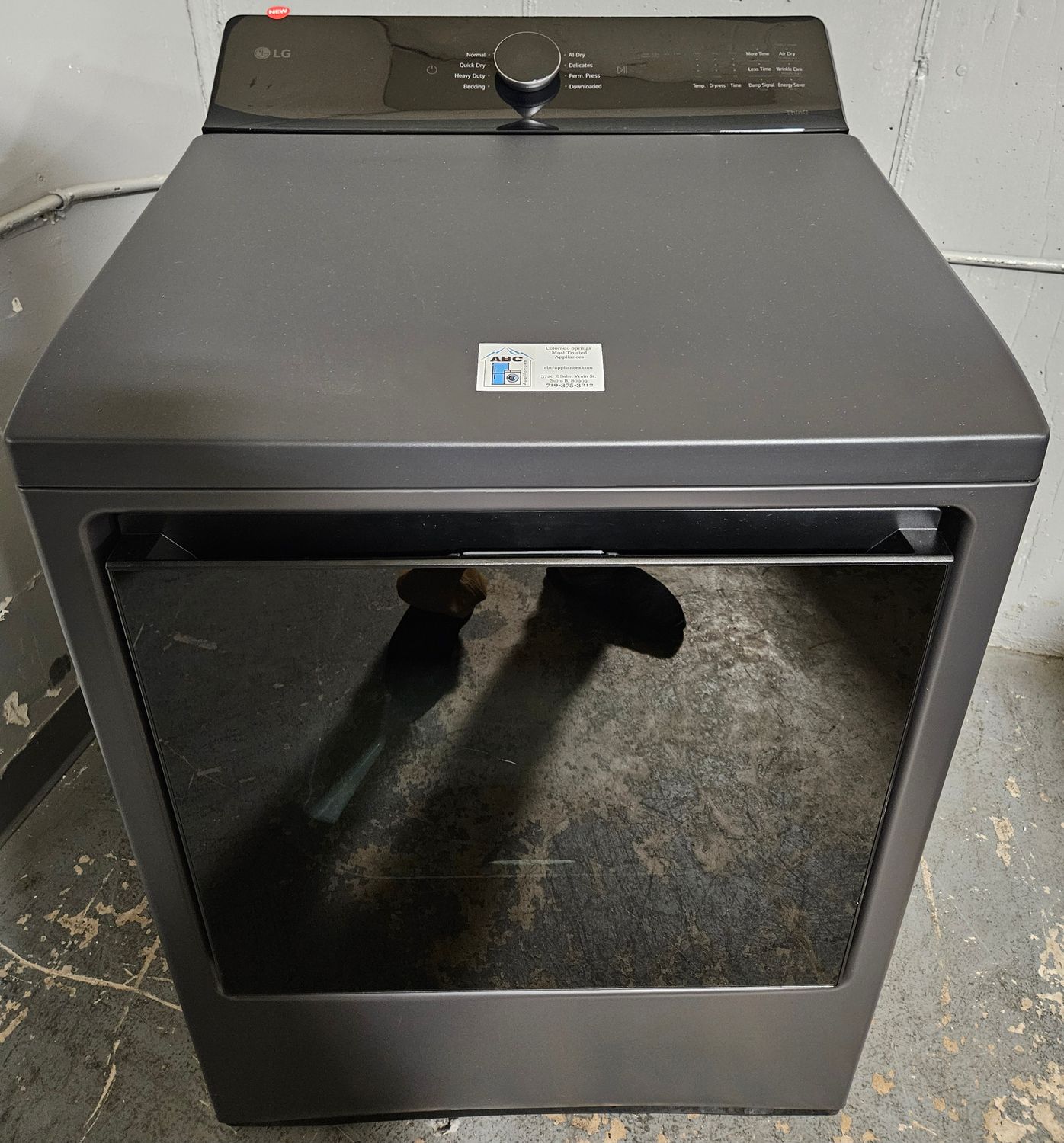 NEW! LG Heavy Duty Large Capacity Electric Dryer (7.3cu.ft.)