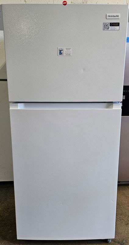 NEW! 19cu.ft. Frigidaire Garage Ready Top Freezer Refrigerator in White