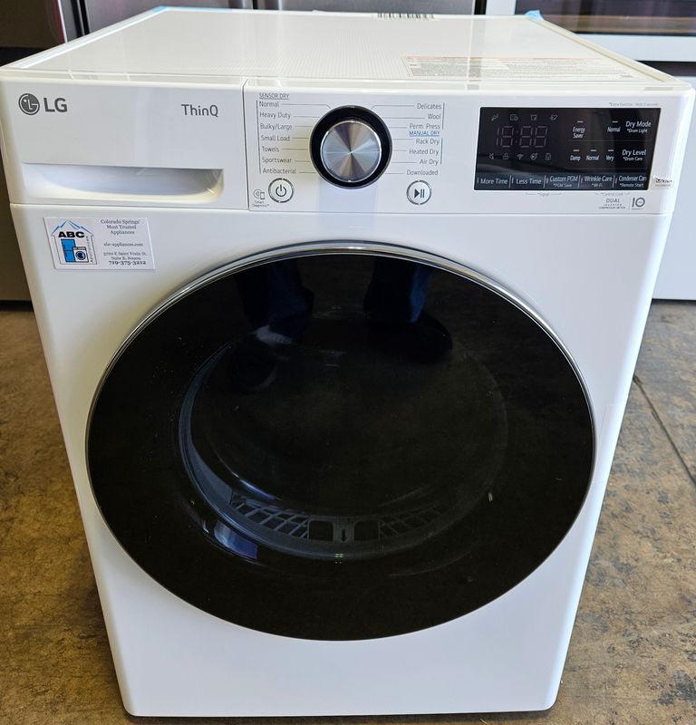 NEW! 24" LG Compact Front Load Ventless Electric Dryer (4.2cu.ft.)