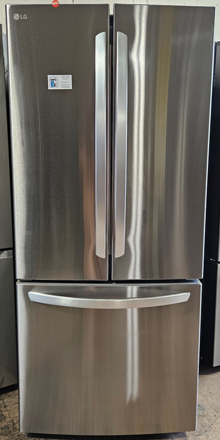 NEW! 21cu.ft. 30" LG French Door Refrigerator in Stainless Steel