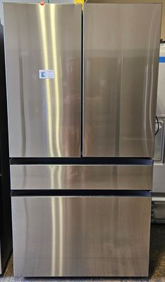 NEW! 29cu.ft. Samsung Bespoke 4-Door French-Door Refrigerator in Stainless Steel